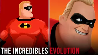 Evolution of The Incredibles Games