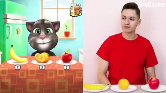 Repeat After Talking Tom Eating - Talking Tom and Me Challenge Compilation