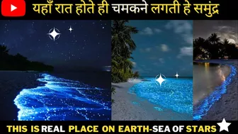 कैसे बिना lights के रात को जगमगाता है ये BEACH ????| HEAVEN ON EARTH-MALDIVES| Amazing facts  in Hindi