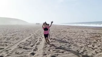 spider-man superhero at the beach