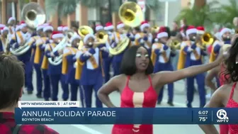 Annual holiday parade held in Boynton Beach