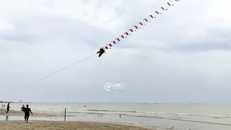 Dragon Kite Broken Heart at Cemara Beach Tuban