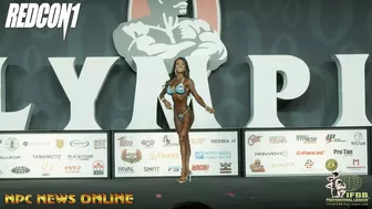 2021 IFBB Bikini Olympia 5th & 2019 IFBB Bikini Olympia Champ Isa Pecini Prejudging Routine 4K Video