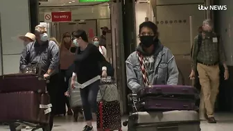 Covid: Travellers arriving in UK must provide negative coronavirus test before departure | ITV News