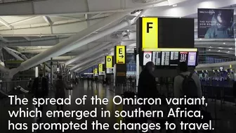 Omicron variant: What are the latest travel rules?