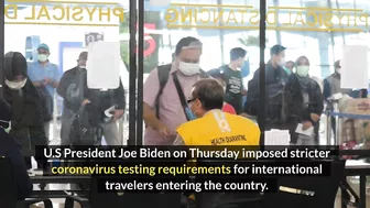 U.S New Travel Rules | Biden Imposes New US Coronavirus Travel Restrictions for Omicron Issue