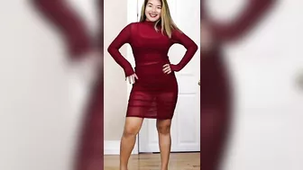 ????????‍♀️SEE THROUGH PARTY DRESSES TRY ON HAUL #shorts #amazonfinds #tryonhaul