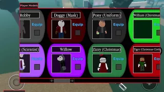 PIGGY [BOOK 2] ALL NEW BUILD MODE PLAYER MODELS!! (Game By UnknownDestiny00_2)