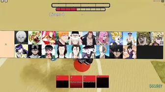 [2022] ANIME BATTLE ARENA TIER LIST | The BEST CHARACTERS In ABA