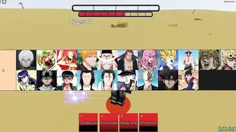 [2022] ANIME BATTLE ARENA TIER LIST | The BEST CHARACTERS In ABA