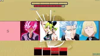 [2022] ANIME BATTLE ARENA TIER LIST | The BEST CHARACTERS In ABA