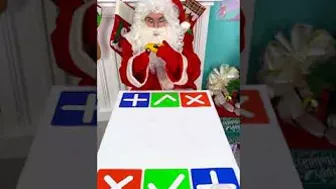 PLAYING WITH SANTA!???? || CHRISTMAS TikTok FIDGET TRADING GAME ???? || POP IT! #shorts