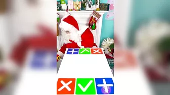 PLAYING WITH SANTA!???? || CHRISTMAS TikTok FIDGET TRADING GAME ???? || POP IT! #shorts