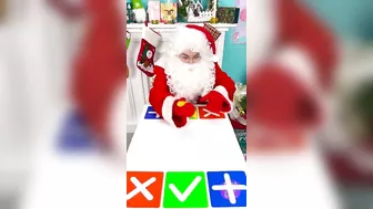 PLAYING WITH SANTA!???? || CHRISTMAS TikTok FIDGET TRADING GAME ???? || POP IT! #shorts