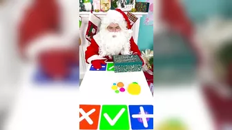 PLAYING WITH SANTA!???? || CHRISTMAS TikTok FIDGET TRADING GAME ???? || POP IT! #shorts