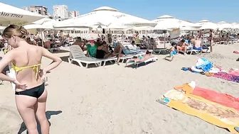 2021 Part 4 Plaja 3 Papuci Paco Beach 4K sun, sea, fun, relaxation at the beach Mamaia Beach.