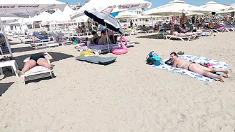 2021 Part 4 Plaja 3 Papuci Paco Beach 4K sun, sea, fun, relaxation at the beach Mamaia Beach.