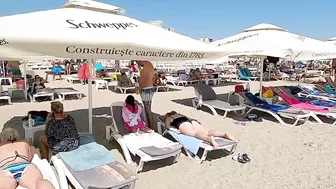 2021 Part 4 Plaja 3 Papuci Paco Beach 4K sun, sea, fun, relaxation at the beach Mamaia Beach.