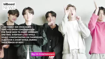 BTS Make Individual Instagram Accounts & Plan to Take An Extended Hiatus | Billboard News