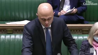 Sajid Javid updates MPs on UK Omicron cases and new travel rules