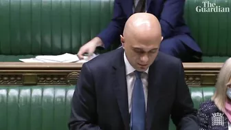 Sajid Javid updates MPs on UK Omicron cases and new travel rules