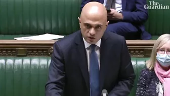 Sajid Javid updates MPs on UK Omicron cases and new travel rules