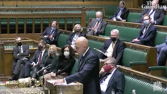 Sajid Javid updates MPs on UK Omicron cases and new travel rules