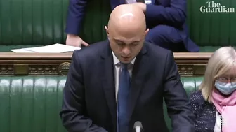 Sajid Javid updates MPs on UK Omicron cases and new travel rules