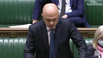 Sajid Javid updates MPs on UK Omicron cases and new travel rules