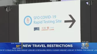 COVID TRAVEL: International Travelers Face New COVID Testing Requirement