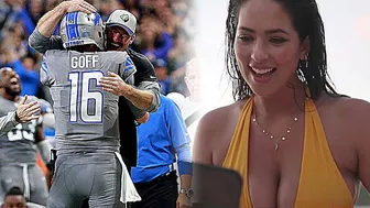 Jared Goff's SI Model GF Christen Harper's Reaction To Lions First Win Of The Season