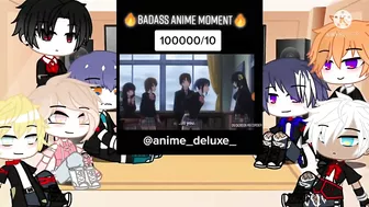 Obey me brothers react to mc as badass anime moments// (1/2) //original-? Idek