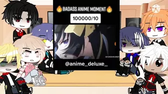 Obey me brothers react to mc as badass anime moments// (1/2) //original-? Idek