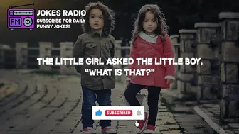 Joke Dirty Funny | A Little Boy And A Little Girl Were At The...!