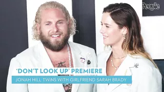 Jonah Hill & Girlfriend Sarah Brady Match in Gucci Suits at 'Don't Look Up' Premiere | PEOPLE