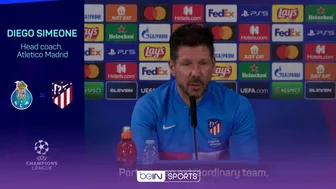 Mind games? ???? Simeone labels Porto as favourites to qualify