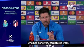 Mind games? ???? Simeone labels Porto as favourites to qualify