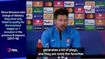 Mind games? ???? Simeone labels Porto as favourites to qualify