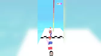 #shorts Trivia Flag Runner! ???? ???? - 3D Games #Gameplay #mobilegame All Levels Gameplay (iOS & Android)