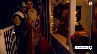 Sinterklaas bezoekt positief getest kind