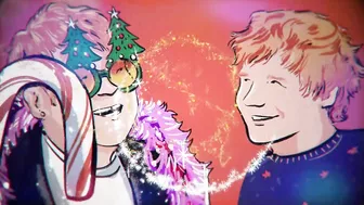 Ed Sheeran & Elton John - Merry Christmas [Official Lyric Video]