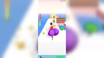 butty run twerk game gameplay #buttyrun #twerk #gaming #ytshorts #gamingshorts #shorts