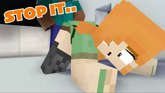 Steve I'm Stuck - Compilation #2! Alex and Steve Life // Minecraft Animation