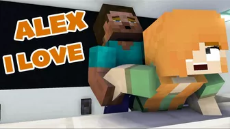 Steve I'm Stuck - Compilation! Alex and Steve Life // Minecraft Animation