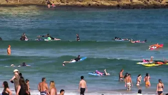 Drowning Men Go UNNOTICED - Lifeguards Work Fast!