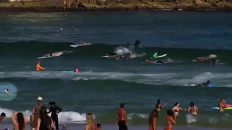 Drowning Men Go UNNOTICED - Lifeguards Work Fast!