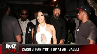 Cardi B Dances at Maxim's Art Basel Party in Miami Beach | TMZ Live