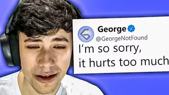 George Actually Crying on stream