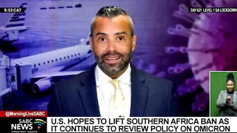 COVID-19 | US hopes to lift southern Africa travel ban as it continues to review policy on Omicron