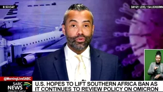 COVID-19 | US hopes to lift southern Africa travel ban as it continues to review policy on Omicron